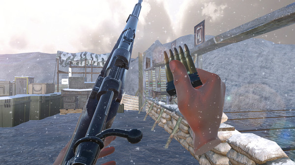 Screenshot z World War 2 Winter Gun Range VR Simulator