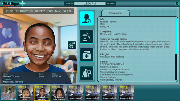 Vital Signs: ED - Pediatric Digestive Disease Package