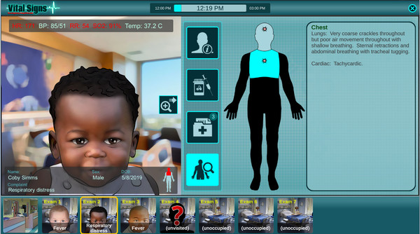 Vital Signs: ED - Pediatric Infant Cases Package