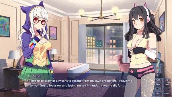 Screenshot z Sakura Gamer 2
