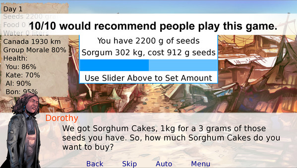 Screenshot z The Climate Trail