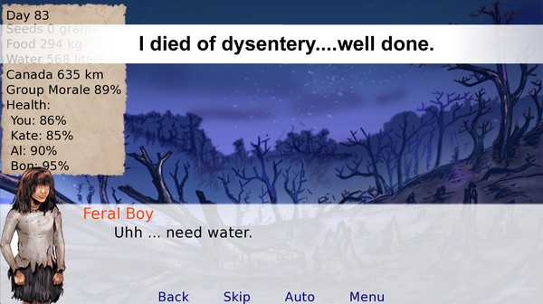 Screenshot z The Climate Trail