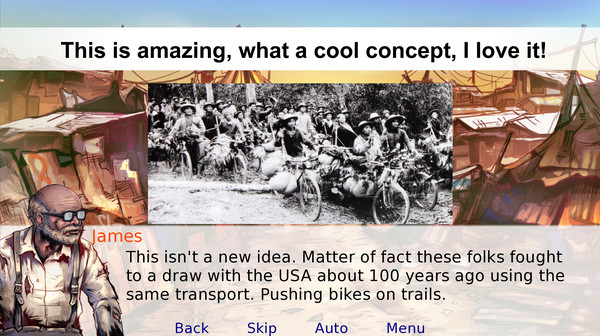 Screenshot z The Climate Trail