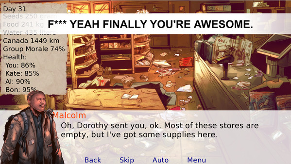 Screenshot z The Climate Trail