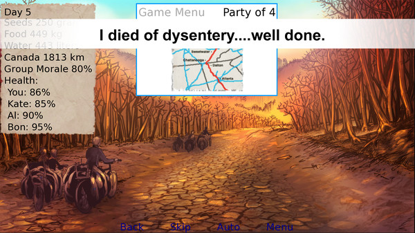 Screenshot z The Climate Trail