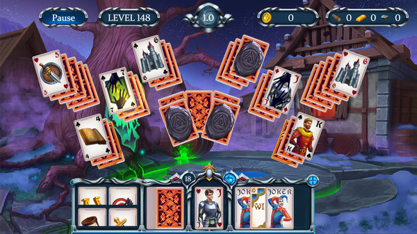 Screenshot z Solitaire Call of Honor