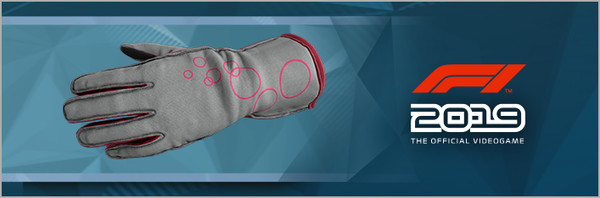 F1 2019: Gloves 'Cotton Candy'