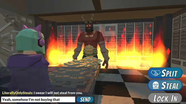 Screenshot z Split or Steal