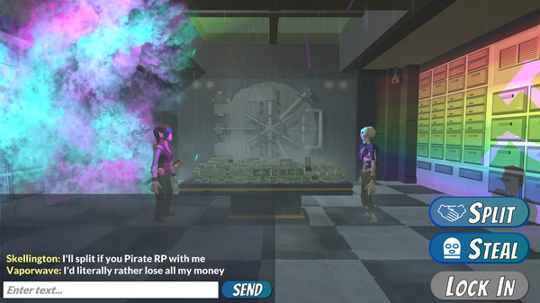 Screenshot z Split or Steal