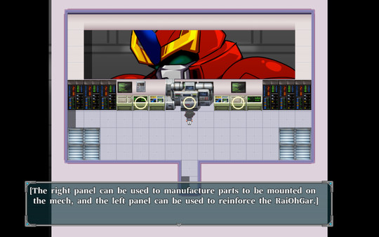 Screenshot z RaiOhGar: Asuka and the King of Steel