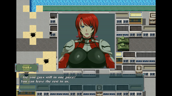 Screenshot z RaiOhGar: Asuka and the King of Steel