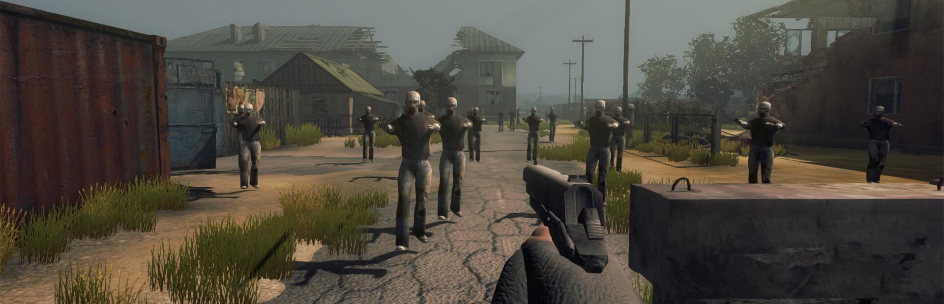 Zombie horde
