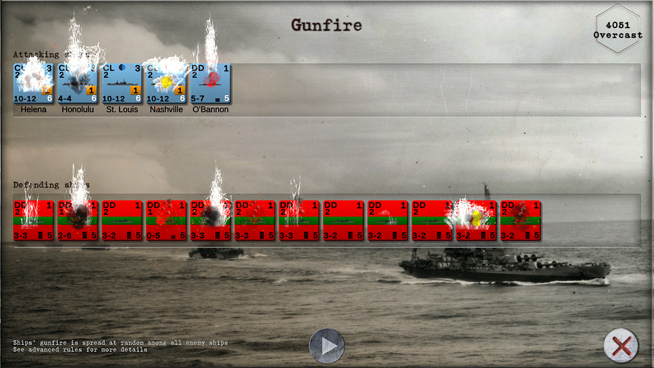 Carrier Battles 4 Guadalcanal - Pacific War Naval Warfare screenshot screenshot 11