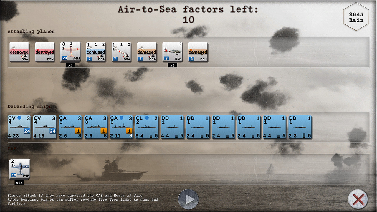 Carrier Battles 4 Guadalcanal - Pacific War Naval Warfare screenshot 10