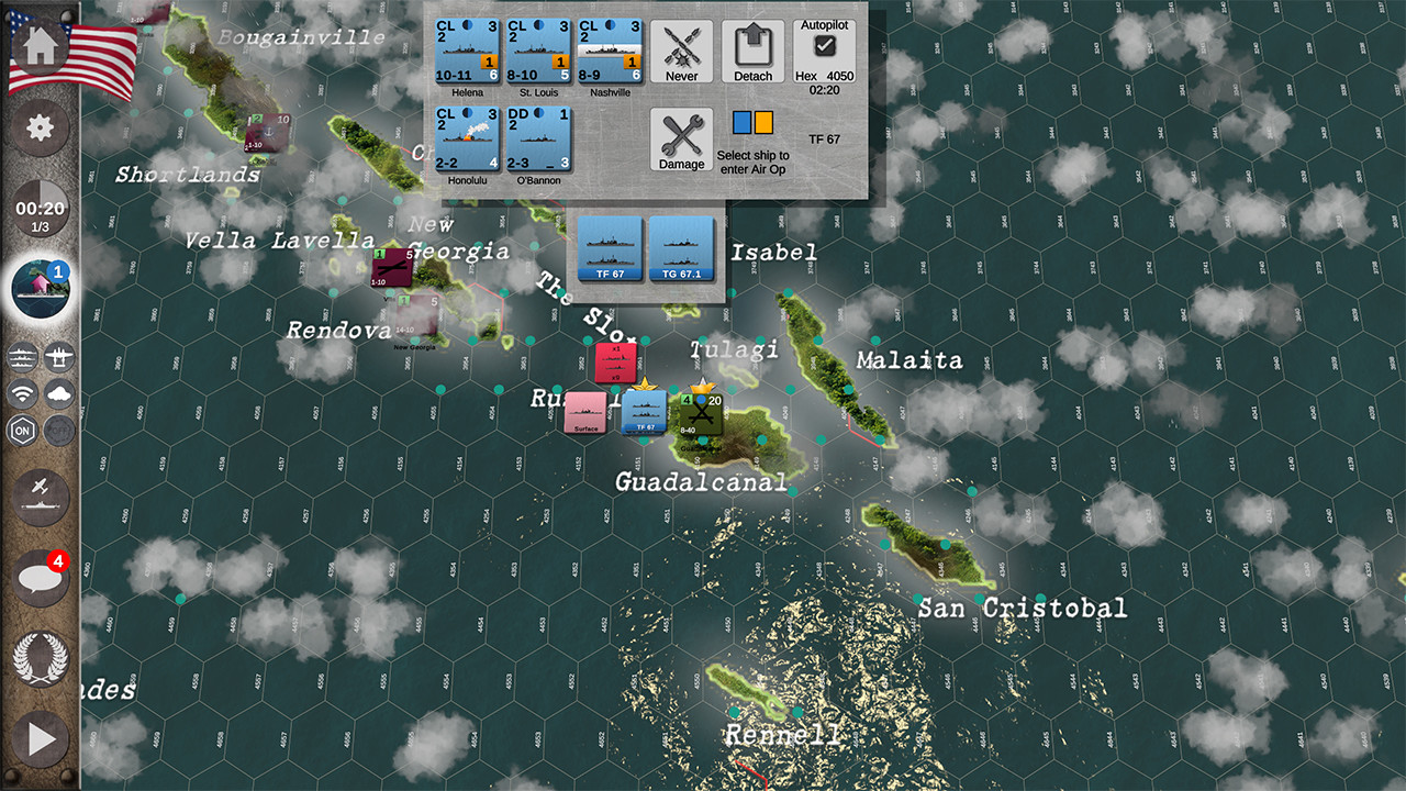 Carrier Battles 4 Guadalcanal - Pacific War Naval Warfare screenshot #26