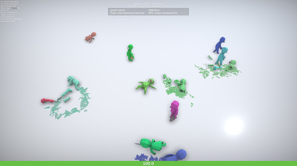 Screenshot z Sticky Dildo Man