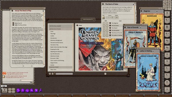 Fantasy Grounds - Dungeon Crawl Classics #78: Fate's Fell Hand (DCC)