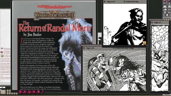 Fantasy Grounds - D&D Classics: The Return of Randal Morn (2E)