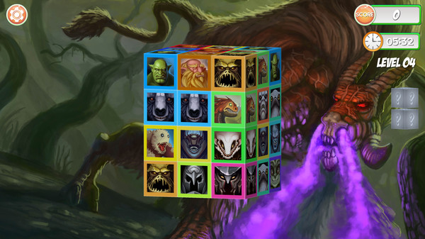 Mahjong Dimensions 3D - Monster Avatar Two.