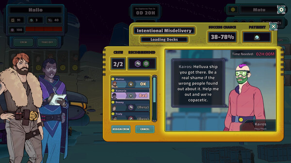 Screenshot z A Long Journey to an Uncertain End