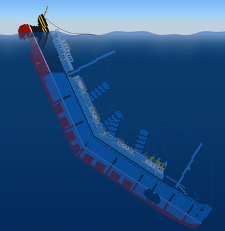 Screenshot z Sinking Simulator
