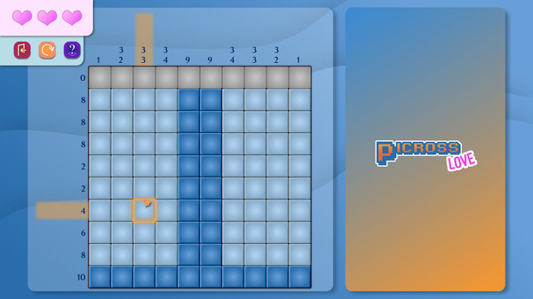 Screenshot z Picross Love