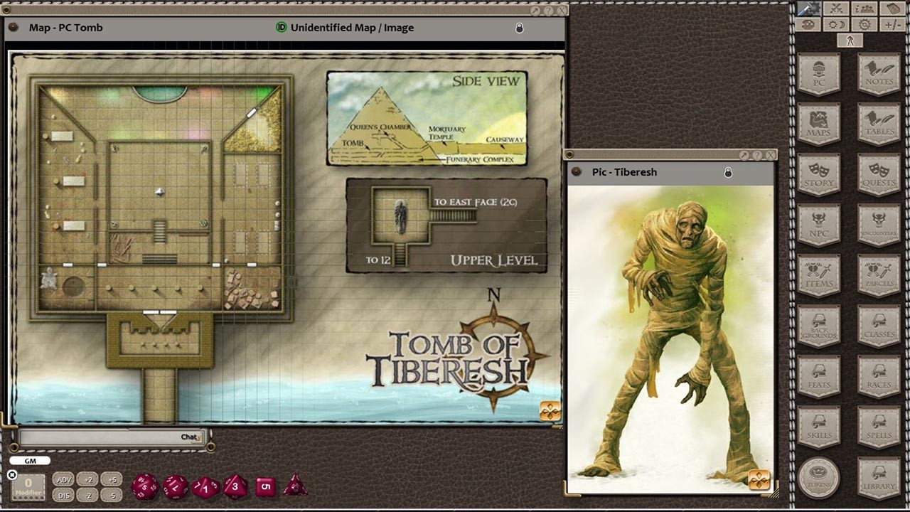 Fantasy Grounds - Tomb of Tiberesh (5E) Featured Screenshot #1