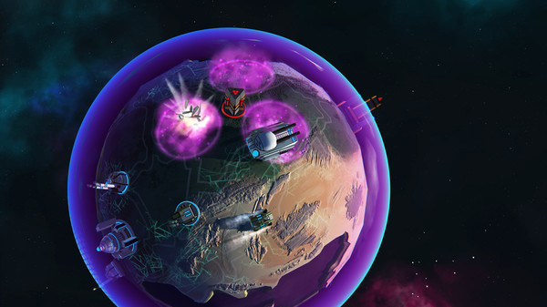 Screenshot z Stellar Commanders