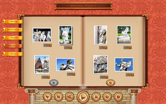 1001 Jigsaw. Myths of ancient Greece (拼图)