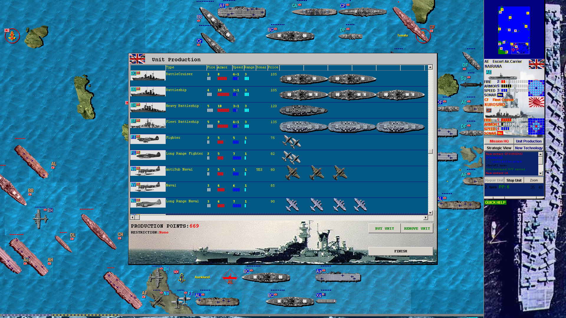 Battleships and Carriers - Pacific War screenshot #7