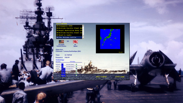 Battleships and Carriers - Pacific War screenshot 9