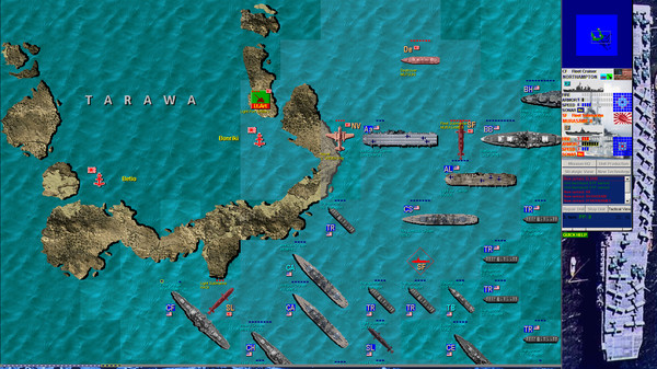 Battleships and Carriers - Pacific War
