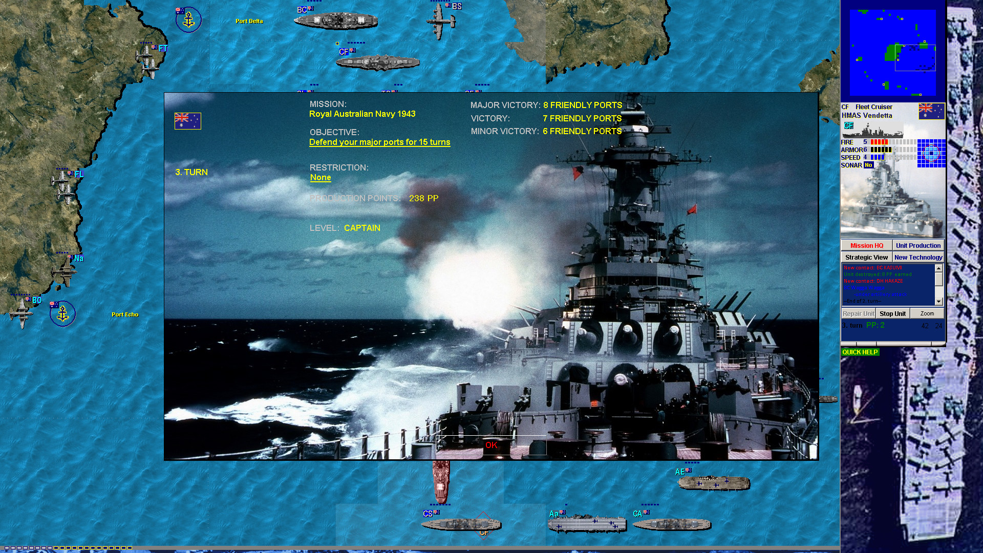 Battleships and Carriers - Pacific War screenshot #4
