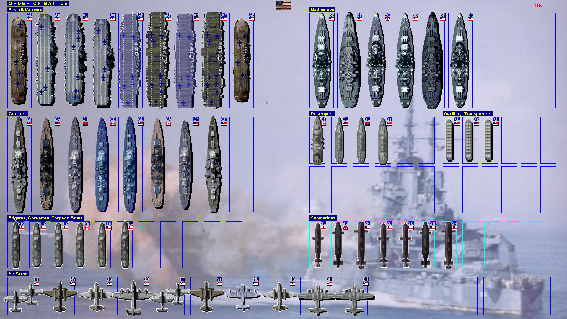 Battleships and Carriers - Pacific War screenshot #1