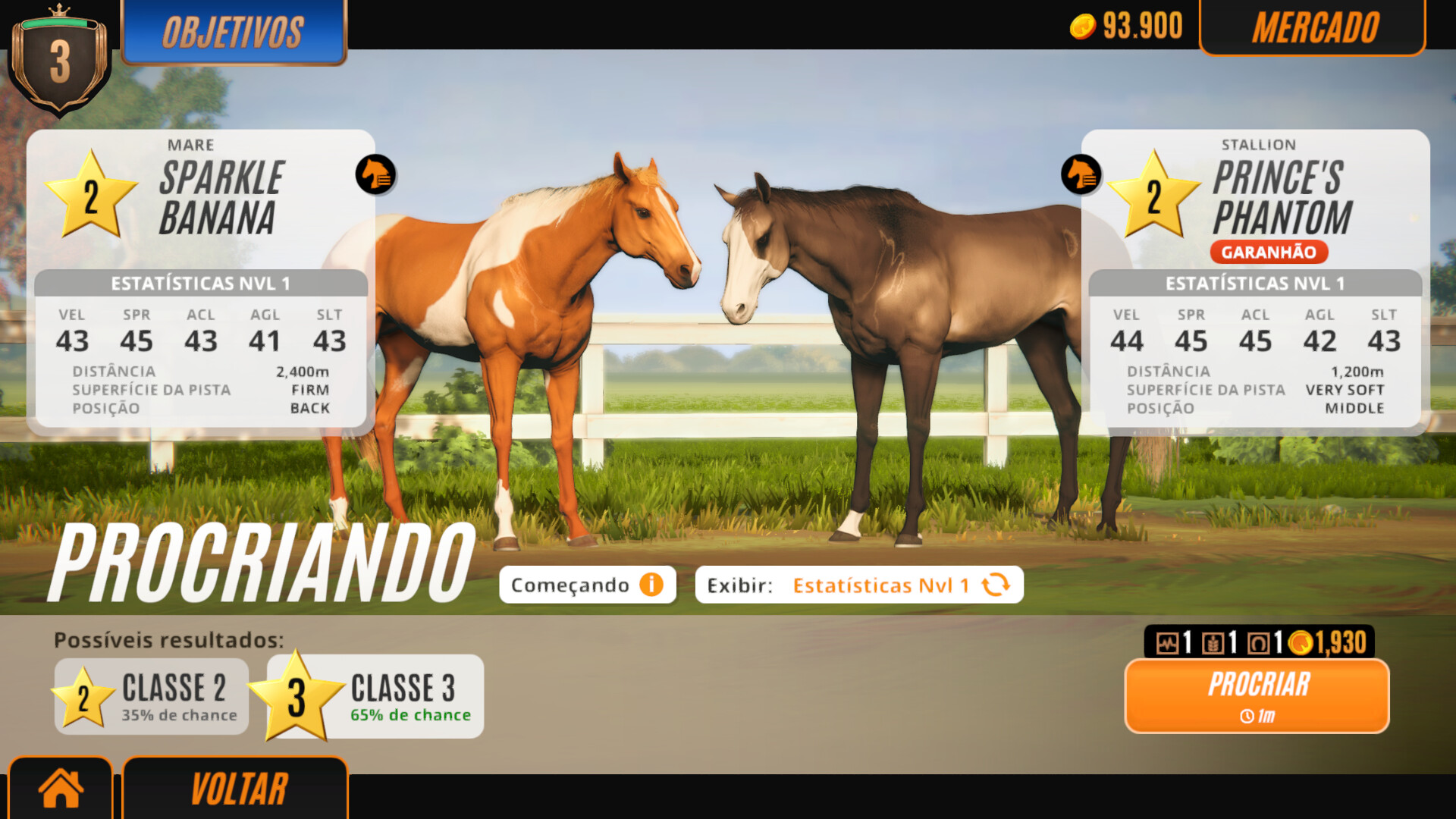 Screenshot de Rival Stars Horse Racing: Desktop Edition
