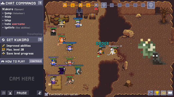 Kukoro: Stream chat games