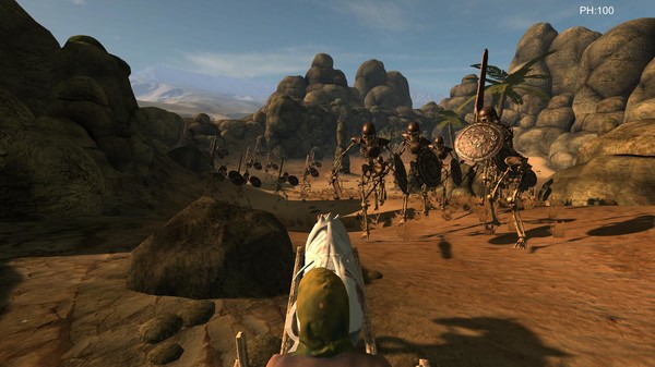 Screenshot z Desert coachman