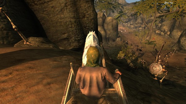 Screenshot z Desert coachman