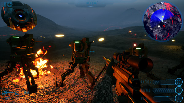 Screenshot z Artificial Extinction