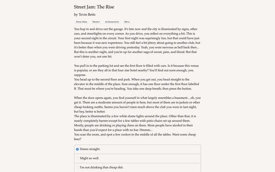 Screenshot z Street Jam: The Rise