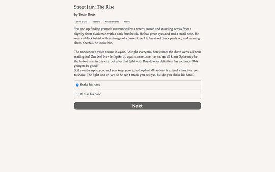 Screenshot z Street Jam: The Rise