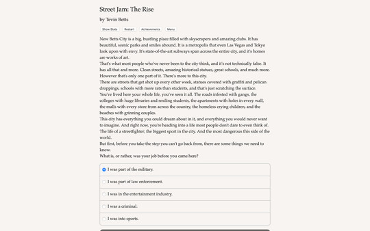 Screenshot z Street Jam: The Rise