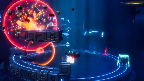 Orbital Bullet – The 360° Rogue-lite screenshot 2