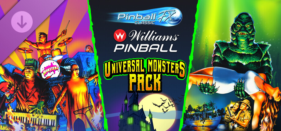 Pinball FX Classic - Williams™ Pinball: Universal Monsters Pack cover art