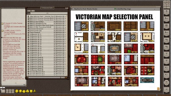 Fantasy Grounds - Meanders Map Pack: Victorian Mansion Special Edition (Map Pack)