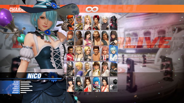 DOA6 Witch Party Costume Set