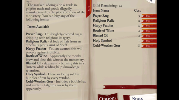 Screenshot z The Hunter's Journals - Blissful Ignorance