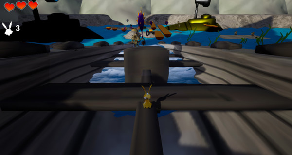 Screenshot z Angry Bunny