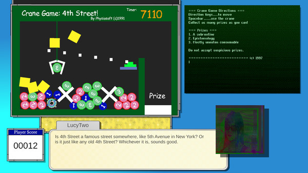 Screenshot z Ransomware Dating Sim