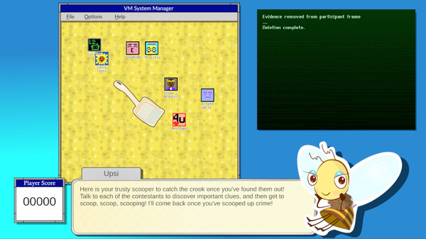 Screenshot z Ransomware Dating Sim